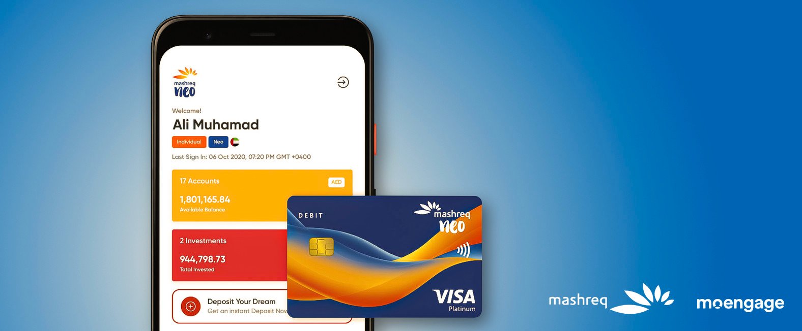 User Increase with Mashreq and Moengage