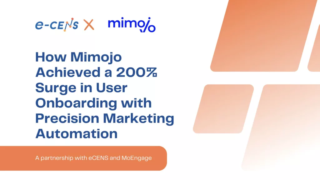 Blue Modern Business Case Study Report Presentation MoEngage New