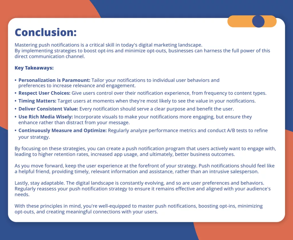 Mastering Push Notifications 03 Mastering Push Notifications: Strategies to Boost Opt-Ins and Minimize Opt-Outs