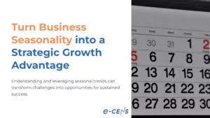 Turn Business Seasonality into a Strategic Growth Advantage 1 Adjust